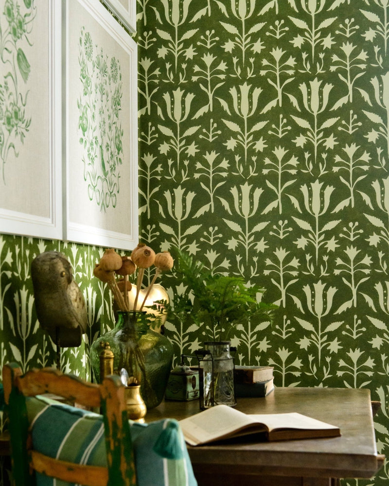 Mind The Gap - TULIPAN Herbal Wallpaper - WP30033
