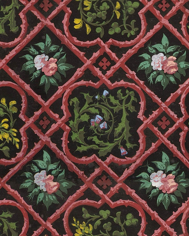 Mind The Gap - LATTICEWORK Premium Wallpaper - WP20105