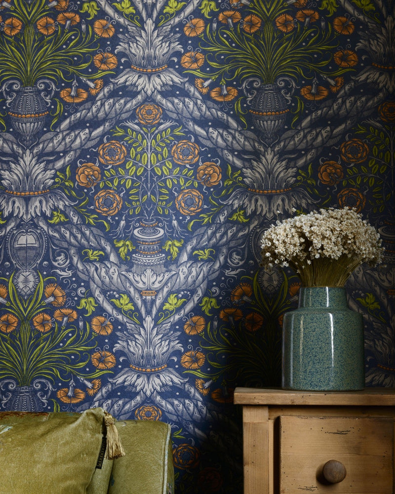 Mind The Gap - FLORAL ORNAMENT Wallpaper - WP20453