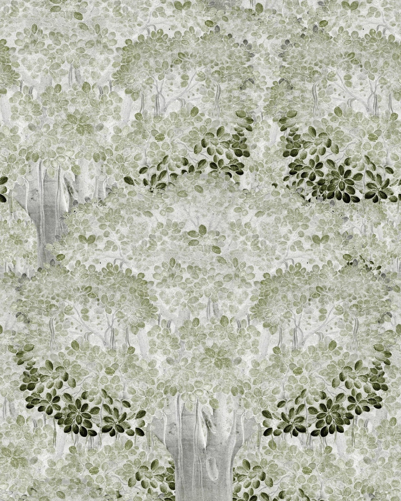 Mind The Gap - SAVAGE LEAVES Neutral Wallpaper - WP20467