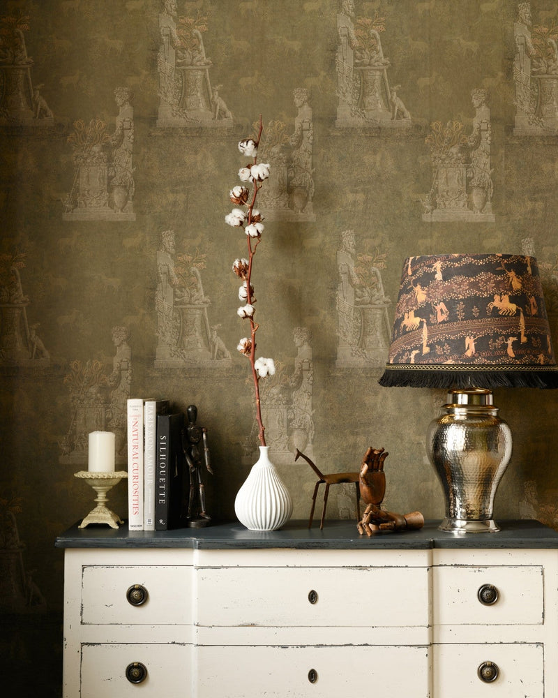 Mind The Gap - SCULPTURAL Moss Wallpaper - WP20475