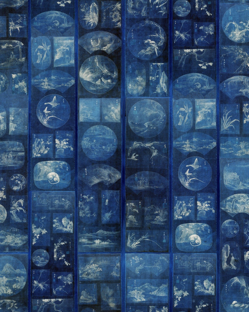 Mind The Gap - AIZOME COLLAGE Wallpaper - WP20506