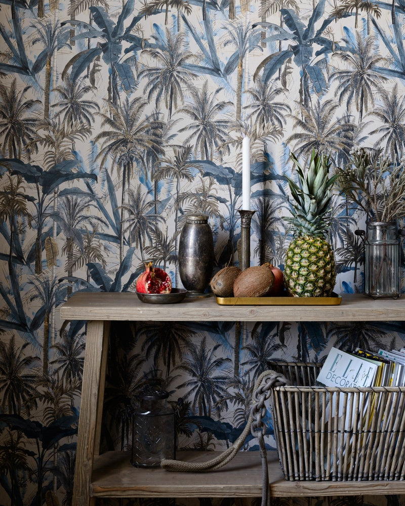 Mind The Gap - THE JUNGLE Anthracite Wallpaper - WP20523