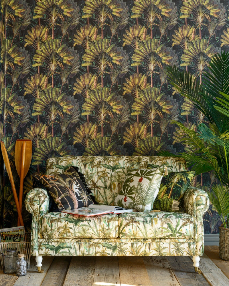 Mind The Gap - TRAVELLER'S PALM Sunset Wallpaper - WP20526